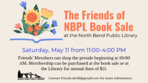 North Bend Library Book Sale